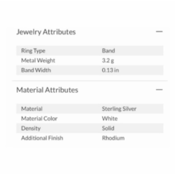 STERLING SILVER RAINBOW BAND - Picture 8 of 9